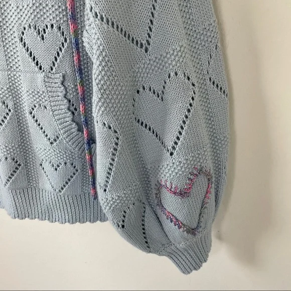 LOVESHACKFANCY SWEATER HOODIE - Picture 13 of 15